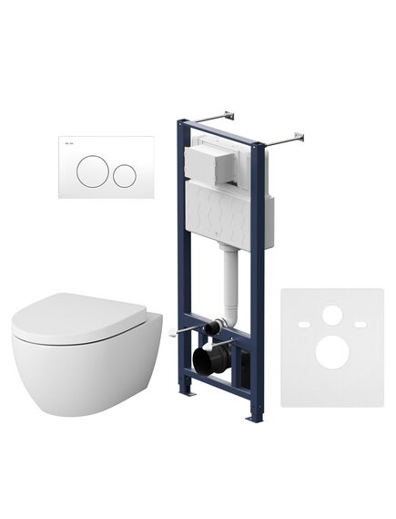 Купить Комплект унитаза с инсталляцией AM.PM Awe IS49001.111738 с сиденьем Микролифт и клавишей смыва Хром (is49001.111738) по цене 75990 руб., в Санкт-Петебруге в интернет магазине 100-Систем, а также дургие товары AM.PM из раздела Готовые решения и Инсталляции Купить Комплект унитаза с инсталляцией AM.PM Awe IS49001.111738 с сиденьем Микролифт и клавишей смыва Хром (is49001.111738) по цене 75990 руб., в Санкт-Петебруге в интернет магазине 100-Систем, а также дургие товары AM.PM из раздела Готовые решения и Инсталляции