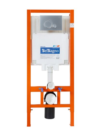 Купить Инсталляция BelBagno BB002-80 для подвесного унитаза без клавиши смыва (bb002-80) по цене 18600 руб., в Санкт-Петебруге в интернет магазине 100-Систем, а также дургие товары BelBagno из раздела Инсталляции для унитазов и Инсталляции