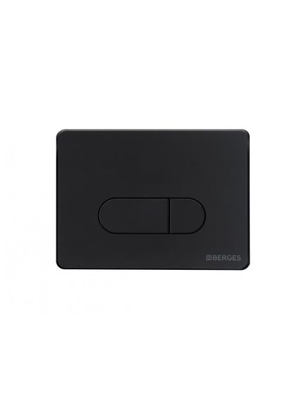 Купить Инсталляция BERGES для скрытого монтажа унитаза NOVUM кнопка D5 Soft Touch, черная (040235) по цене 17980 руб., в Санкт-Петебруге в интернет магазине 100-Систем, а также дургие товары BERGES из раздела Инсталляции для унитазов и Инсталляции