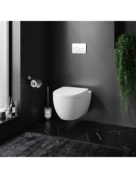 Купить Комплект унитаза с инсталляцией AM.PM Awe IS49001.111738 с сиденьем Микролифт и клавишей смыва Хром (is49001.111738) по цене 75990 руб., в Санкт-Петебруге в интернет магазине 100-Систем, а также дургие товары AM.PM из раздела Готовые решения и Инсталляции Купить Комплект унитаза с инсталляцией AM.PM Awe IS49001.111738 с сиденьем Микролифт и клавишей смыва Хром (is49001.111738) по цене 75990 руб., в Санкт-Петебруге в интернет магазине 100-Систем, а также дургие товары AM.PM из раздела Готовые решения и Инсталляции