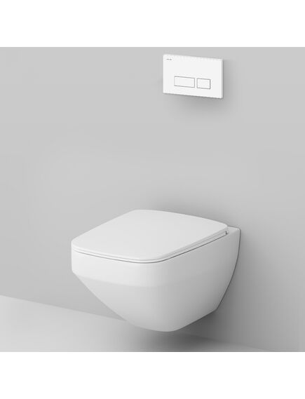 Купить Комплект унитаза с инсталляцией AM.PM Inspire V2.0 FlashClean IS47001.50A1700 с сиденьем Микролифт и клавишей смыва Белый (is47001.50a1700) по цене 67590 руб., в Санкт-Петебруге в интернет магазине 100-Систем, а также дургие товары AM.PM из раздела Готовые решения и Инсталляции