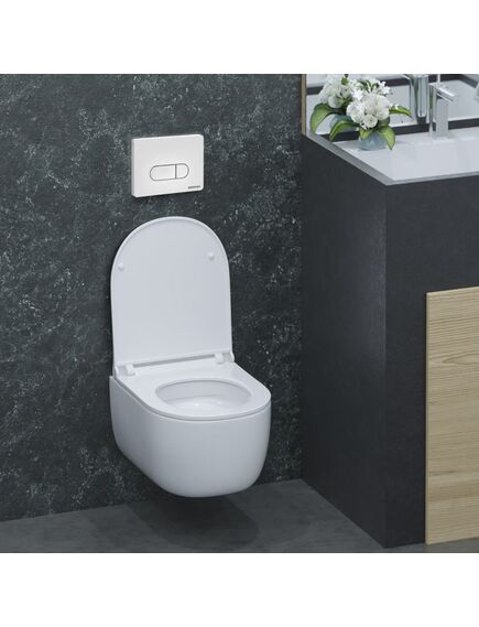 Купить Инсталляция BERGES для скрытого монтажа унитаза NOVUM кнопка D4 Soft Touch, белая (040234) по цене 14990 руб., в Санкт-Петебруге в интернет магазине 100-Систем, а также дургие товары BERGES из раздела Инсталляции для унитазов и Инсталляции