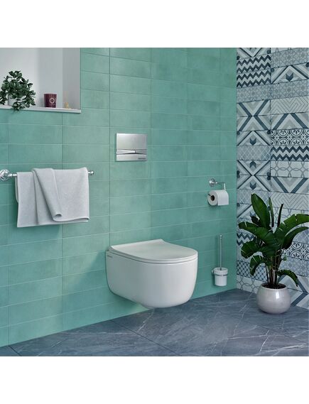 Купить Инсталляция BERGES для скрытого монтажа унитаза NOVUM кнопка F4 Soft Touch, белая (040254) по цене 17180 руб., в Санкт-Петебруге в интернет магазине 100-Систем, а также дургие товары BERGES из раздела Инсталляции для унитазов и Инсталляции