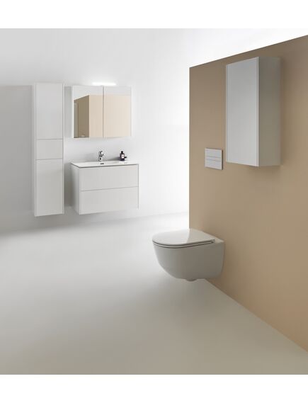 Купить ПЭК Laufen Pro 8.6996.6.000.000.R подвесной унитаз + инсталляция + кнопка + сиденье (8.6996.6.000.000.r) по цене 41987 руб., в Санкт-Петебруге в интернет магазине 100-Систем, а также дургие товары LAUFEN из раздела Готовые решения и Инсталляции
