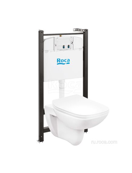 Купить Комплект унитаз с инсталляцией Roca Debba 893104970  (893104970) по цене 29567.23 руб., в Санкт-Петебруге в интернет магазине 100-Систем, а также дургие товары ROCA из раздела Готовые решения и Инсталляции