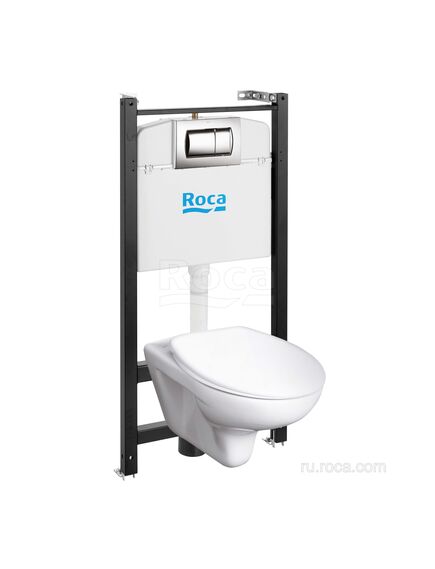Купить Комплект унитаз с инсталляцией Roca Mateo 893100010 (893100010) по цене 26878.36 руб., в Санкт-Петебруге в интернет магазине 100-Систем, а также дургие товары ROCA из раздела Готовые решения и Инсталляции