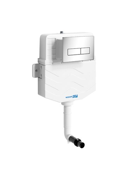 Купить Встраиваемый смывной бачок Wasserkraft Aller 10TLT.031.ME.CH03  (10tlt.031.me.ch03) по цене 15305 руб., в Санкт-Петебруге в интернет магазине 100-Систем, а также дургие товары WasserKRAFT из раздела Смывные бачки скрытого монтажа и Инсталляции