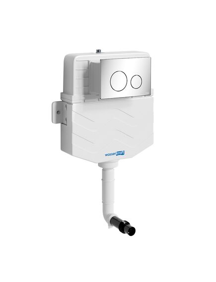 Купить Встраиваемый смывной бачок Wasserkraft Aller 10TLT.031.ME.CH02  (10tlt.031.me.ch02) по цене 15305 руб., в Санкт-Петебруге в интернет магазине 100-Систем, а также дургие товары WasserKRAFT из раздела Смывные бачки скрытого монтажа и Инсталляции