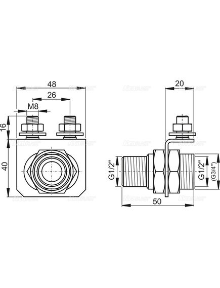 Купить ALCA PLAST Консоль для подключения воды, арт. P103 (p103) по цене 3005 руб., в Санкт-Петебруге в интернет магазине 100-Систем, а также дургие товары AlcaPlast из раздела Комплектующие и Инсталляции