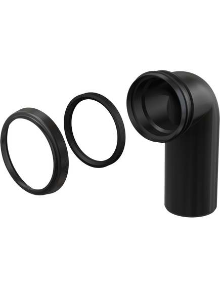 Купить ALCA PLAST Колено стока, комплект 90/90, арт. M908 (m908) по цене 1414 руб., в Санкт-Петебруге в интернет магазине 100-Систем, а также дургие товары AlcaPlast из раздела Комплектующие и Инсталляции