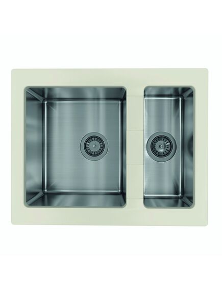 Купить Кухонная мойка КОМБИ 640К (21.460.d0640.201) по цене 23630 руб., в Санкт-Петебруге в интернет магазине 100-Систем, а также дургие товары Florentina из раздела Врезные мойки и Кухонные мойки