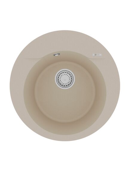 Купить Кухонная мойка Lemark SULA 500 врезная круглая из кварцгранита круглая цвет: Бежевый (9910002) по цене 13750 руб., в Санкт-Петебруге в интернет магазине 100-Систем, а также дургие товары LEMARK из раздела Врезные мойки и Кухонные мойки