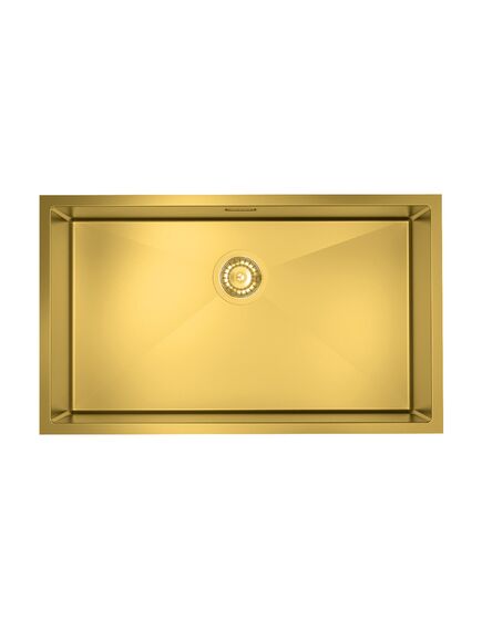 Купить Мойка, нерж. сталь, универсального монтажа, матовое золото, 740*440, Edifice, IDDIS, EDI74B0i77 (edi74b0i77) по цене 42890 руб., в Санкт-Петебруге в интернет магазине 100-Систем, а также дургие товары IDDIS из раздела Врезные мойки и Кухонные мойки