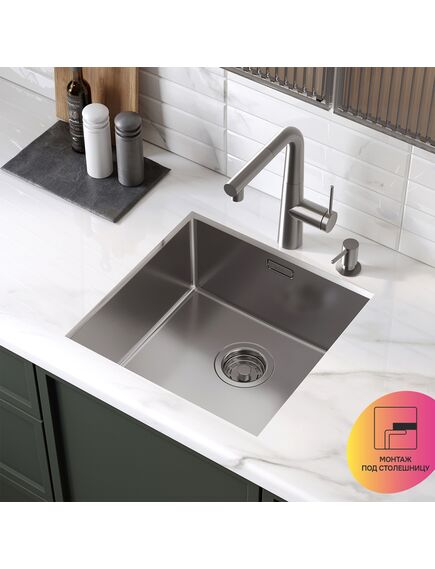 Купить Мойка, нерж.сталь, универсального монтажа, сатин, 440*440, Prime, IDDIS, PRI44S0i77 (pri44s0i77) по цене 18690 руб., в Санкт-Петебруге в интернет магазине 100-Систем, а также дургие товары IDDIS из раздела Врезные мойки и Кухонные мойки