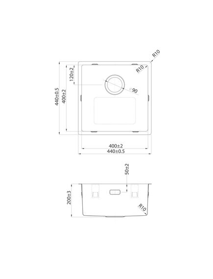 Купить Мойка, нерж.сталь, универсального монтажа, сатин, 440*440, Prime, IDDIS, PRI44S0i77 (pri44s0i77) по цене 18690 руб., в Санкт-Петебруге в интернет магазине 100-Систем, а также дургие товары IDDIS из раздела Врезные мойки и Кухонные мойки