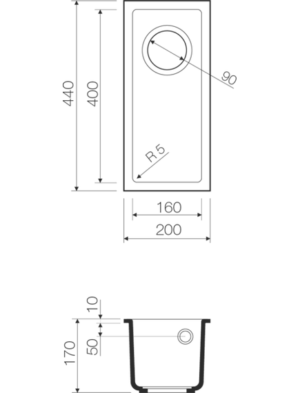 Купить Кухонная мойка Omoikiri Bosen 20-U-DC Tetogranit/темный шоколад (4993226) по цене 17788 руб., в Санкт-Петебруге в интернет магазине 100-Систем, а также дургие товары Omoikiri из раздела Врезные мойки и Кухонные мойки