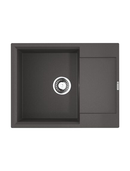 Купить Мойка Daisen 65T-PL Tetogranit/платина (4993517) по цене 28688 руб., в Санкт-Петебруге в интернет магазине 100-Систем, а также дургие товары Omoikiri из раздела Врезные мойки и Кухонные мойки