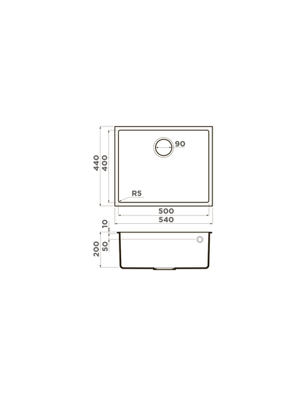 Купить Кухонная мойка Omoikiri Bosen 54-U-GR Tetogranit/leningrad grey (4993539) по цене 34488 руб., в Санкт-Петебруге в интернет магазине 100-Систем, а также дургие товары Omoikiri из раздела Врезные мойки и Кухонные мойки