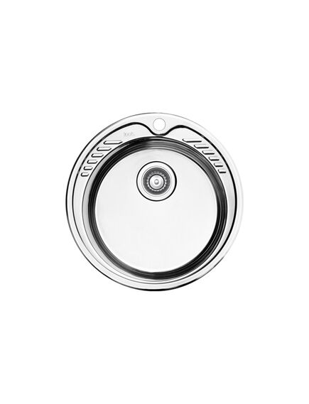 Купить Мойка с сифоном арт. S11UPS0i84, нерж. cталь, шелк, D490, Suno S, IDDIS, SUN49S0i77S (sun49s0i77s) по цене 8290 руб., в Санкт-Петебруге в интернет магазине 100-Систем, а также дургие товары IDDIS из раздела Врезные мойки и Кухонные мойки