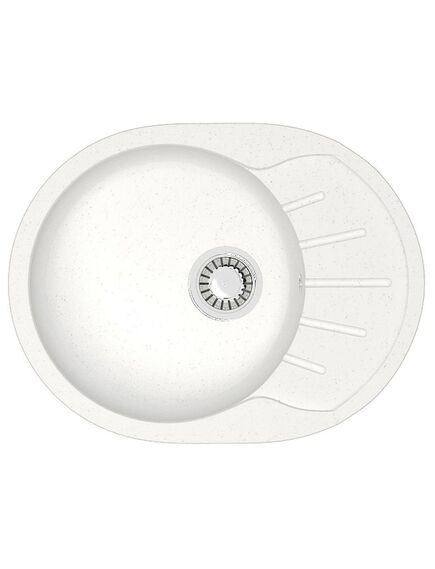 Купить AZARIO кухонная мойка Light (575х440х215) Белая (сифон + герметик) (cs00079917) по цене 5176.5 руб., в Санкт-Петебруге в интернет магазине 100-Систем, а также дургие товары Azario из раздела Врезные мойки и Кухонные мойки