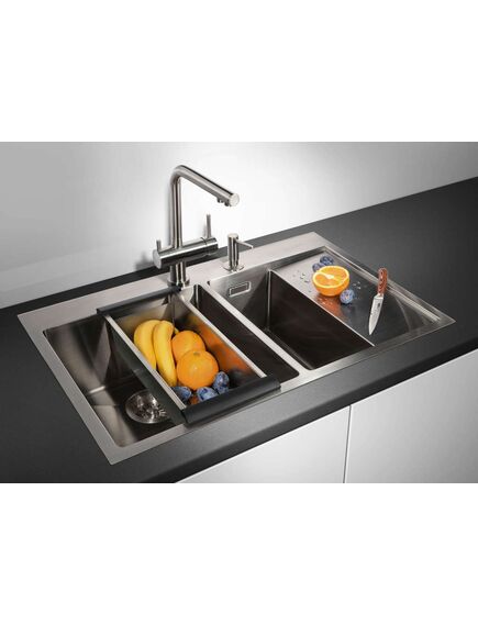 Купить Кухонная мойка Omoikiri Akisame 78-2-IN-R (4973063) по цене 62788 руб., в Санкт-Петебруге в интернет магазине 100-Систем, а также дургие товары Omoikiri из раздела Двойные мойки и Кухонные мойки