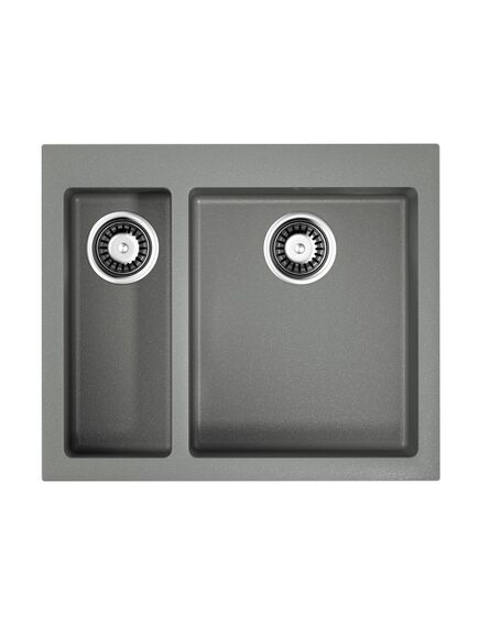 Купить Кухонная мойка Omoikiri Bosen 59-2-GR Tetogranit/leningrad grey (4993558) по цене 40888 руб., в Санкт-Петебруге в интернет магазине 100-Систем, а также дургие товары Omoikiri из раздела Двойные мойки и Кухонные мойки