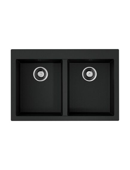 Купить Кухонная мойка Omoikiri Bosen 80-2-BL (4993836) по цене 47588 руб., в Санкт-Петебруге в интернет магазине 100-Систем, а также дургие товары Omoikiri из раздела Двойные мойки и Кухонные мойки