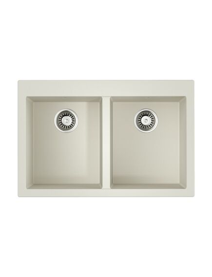 Купить Кухонная мойка Omoikiri Bosen 80-2-WH Tetogranit/белый (4993839) по цене 47588 руб., в Санкт-Петебруге в интернет магазине 100-Систем, а также дургие товары Omoikiri из раздела Двойные мойки и Кухонные мойки