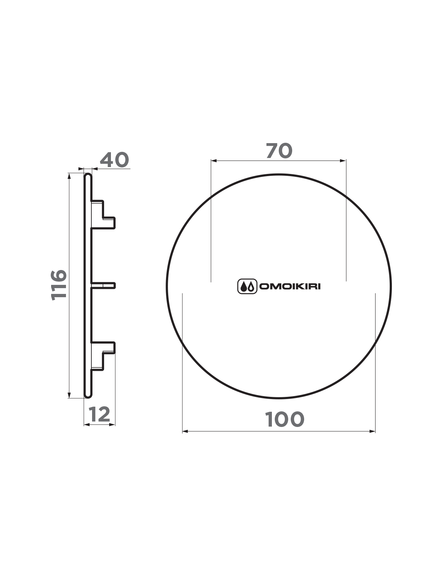 Купить Декоративная накладка на выпуск для мойки Omoikiri DEC AB цвет латунь 4957089 (4957089) по цене 2188 руб., в Санкт-Петебруге в интернет магазине 100-Систем, а также дургие товары Omoikiri из раздела Комплектующие и Кухонные мойки