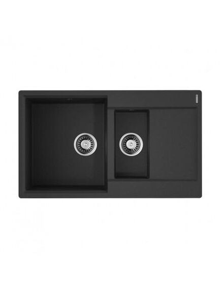 Купить Кухонная мойка Omoikiri Daisen-86-2-BL (4993477) по цене 29188 руб., в Санкт-Петебруге в интернет магазине 100-Систем, а также дургие товары Omoikiri из раздела Двойные мойки и Кухонные мойки
