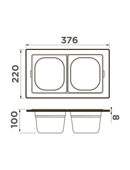 Купить Контейнер Omoikiri DC-04-2-IN (4999084) по цене 28988 руб., в Санкт-Петебруге в интернет магазине 100-Систем, а также дургие товары Omoikiri из раздела Комплектующие и Кухонные мойки
