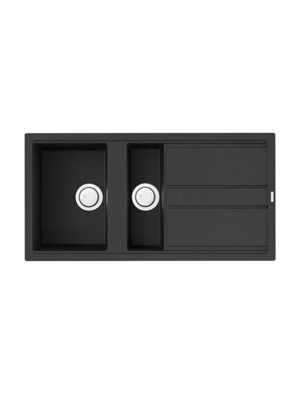 Купить Кухонная мойка Omoikiri Kitagawa 100-2-GB Artceramic/графит (4993805) по цене 70888 руб., в Санкт-Петебруге в интернет магазине 100-Систем, а также дургие товары Omoikiri из раздела Двойные мойки и Кухонные мойки