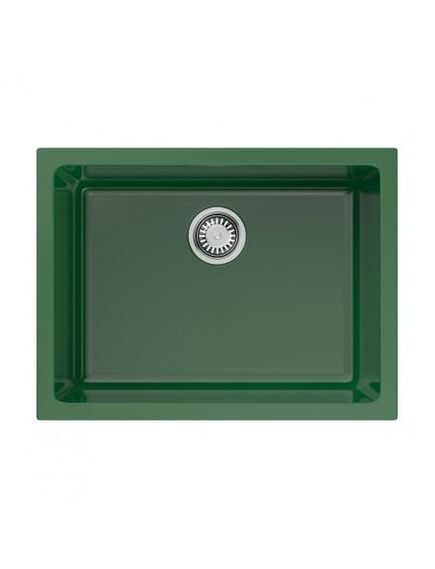 Купить Кухонная мойка Omoikiri Okinoshima 61-U/I-RG Glossy Natceramic/royal green (4911263) по цене 104788 руб., в Санкт-Петебруге в интернет магазине 100-Систем, а также дургие товары Omoikiri из раздела Интегрированные мойки и Кухонные мойки