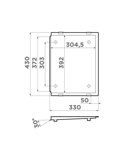 Купить Съемное крыло для моек Omoikiri RE-01-GM (4999018) по цене 22088 руб., в Санкт-Петебруге в интернет магазине 100-Систем, а также дургие товары Omoikiri из раздела Комплектующие и Кухонные мойки