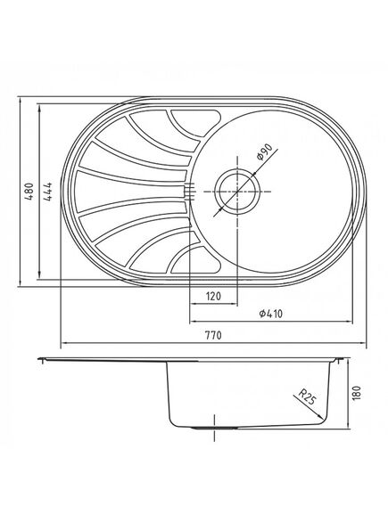 Купить Мойка с сифоном арт. S11UPS0i84, нерж. сталь, шелк, 770*480, Suno S, IDDIS, SUN77SDi77S (sun77sdi77s) по цене 10390 руб., в Санкт-Петебруге в интернет магазине 100-Систем, а также дургие товары IDDIS из раздела Врезные мойки и Кухонные мойки