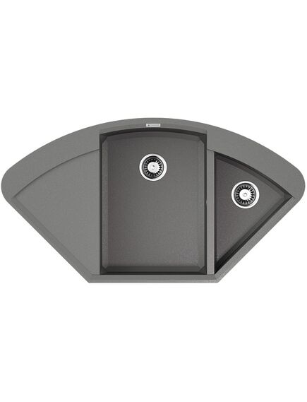 Купить Кухонная мойка Omoikiri Sakaime 105C-GR Tetogranit/leningrad grey (4993576) по цене 29888 руб., в Санкт-Петебруге в интернет магазине 100-Систем, а также дургие товары Omoikiri из раздела Двойные мойки и Кухонные мойки