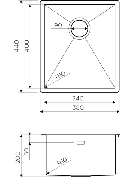 Купить Кухонная мойка Omoikiri Taki 38-U/IF-LG (4973092) по цене 42788 руб., в Санкт-Петебруге в интернет магазине 100-Систем, а также дургие товары Omoikiri из раздела Интегрированные мойки и Кухонные мойки