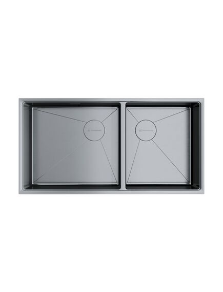 Купить Кухонная мойка Omoikiri Taki 85-2-LB-U/IF-IN Side нерж.сталь/нержавеющая сталь	  (4997037) по цене 59688 руб., в Санкт-Петебруге в интернет магазине 100-Систем, а также дургие товары Omoikiri из раздела Двойные мойки и Кухонные мойки