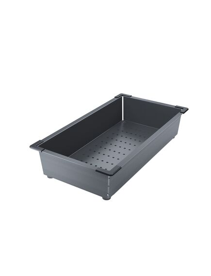 Купить Коландер, нерж. сталь, графит, 426*231, Kitchen Line, IDDIS, KOL23GMi59 (kol23gmi59) по цене 7690 руб., в Санкт-Петебруге в интернет магазине 100-Систем, а также дургие товары IDDIS из раздела Комплектующие и Кухонные мойки