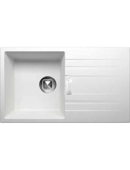 Купить Кухонная каменная мойка TOLERO Loft TL-750 белая (473714) по цене 12300 руб., в Санкт-Петебруге в интернет магазине 100-Систем, а также дургие товары TOLERO из раздела Накладные мойки и Кухонные мойки