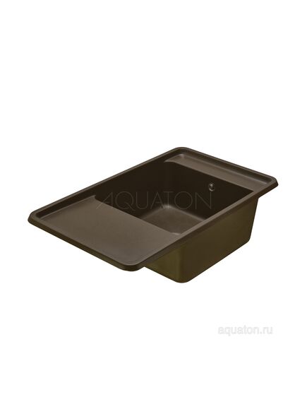 Купить Мойка для кухни из литого мрамора AQUATON Беллис 87 кофе 1A724832BS280 (1a724832bs280) по цене 14719 руб., в Санкт-Петебруге в интернет магазине 100-Систем, а также дургие товары AQUATON из раздела Накладные мойки и Кухонные мойки