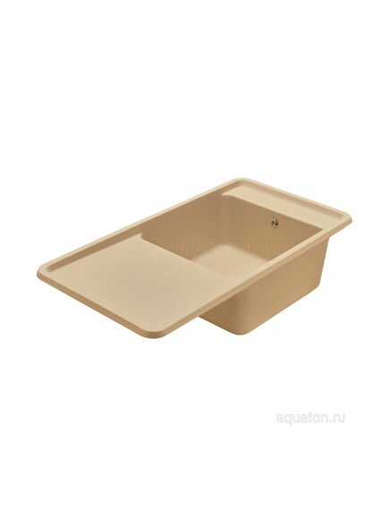Купить Мойка для кухни из литого мрамора AQUATON Беллис 97 латте 1A725132BS260 (1a725132bs260) по цене 18632.7 руб., в Санкт-Петебруге в интернет магазине 100-Систем, а также дургие товары AQUATON из раздела Накладные мойки и Кухонные мойки