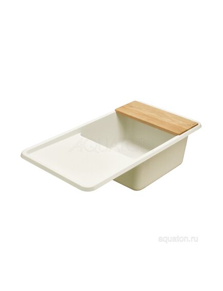 Купить Мойка для кухни из литого мрамора AQUATON Беллис 97 жемчуг 1A725132BS240 (1a725132bs240) по цене 18633 руб., в Санкт-Петебруге в интернет магазине 100-Систем, а также дургие товары AQUATON из раздела Накладные мойки и Кухонные мойки