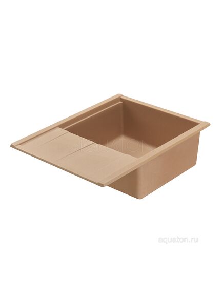 Купить Мойка для кухни из литого мрамора AQUATON Делия 65 латте 1A718632DE260 (1a718632de260) по цене 9826 руб., в Санкт-Петебруге в интернет магазине 100-Систем, а также дургие товары AQUATON из раздела Накладные мойки и Кухонные мойки