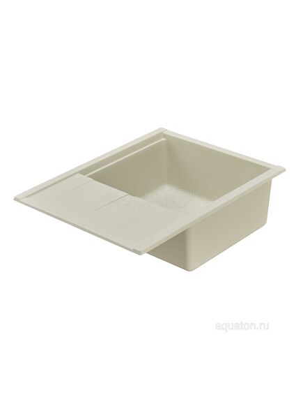 Купить Мойка для кухни из литого мрамора AQUATON Делия 65 жемчуг 1A718632DE240 (1a718632de240) по цене 9826 руб., в Санкт-Петебруге в интернет магазине 100-Систем, а также дургие товары AQUATON из раздела Накладные мойки и Кухонные мойки