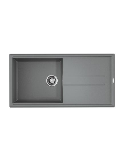 Купить Кухонная мойка Omoikiri Tedori 100-GR Tetogranit/leningrad grey (4993567) по цене 42088 руб., в Санкт-Петебруге в интернет магазине 100-Систем, а также дургие товары Omoikiri из раздела Накладные мойки и Кухонные мойки