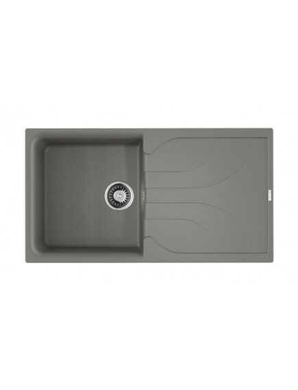 Купить Кухонная мойка Omoikiri Yasugata 100-GR Tetogranit/leningrad grey (4993568) по цене 40888 руб., в Санкт-Петебруге в интернет магазине 100-Систем, а также дургие товары Omoikiri из раздела Накладные мойки и Кухонные мойки