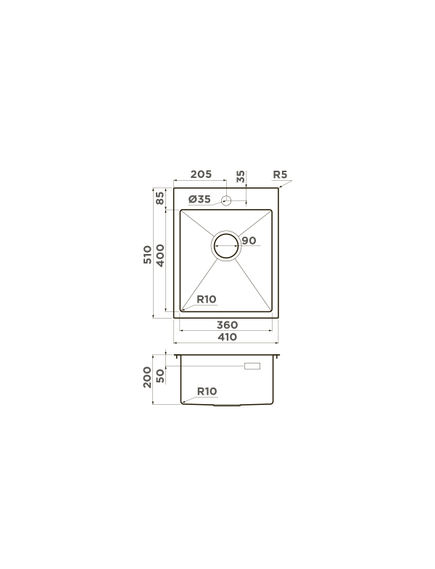 Купить Кухонная мойка Omoikiri Akisame 41-GB нерж.сталь/графит (4997011) по цене 47588 руб., в Санкт-Петебруге в интернет магазине 100-Систем, а также дургие товары Omoikiri из раздела Накладные мойки и Кухонные мойки