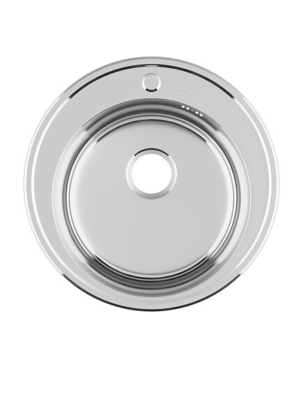 Купить Кухонная мойка Iddis Basic 51 BAS51P0i77 Полированный хром (bas51p0i77) по цене 5190 руб., в Санкт-Петебруге в интернет магазине 100-Систем, а также дургие товары IDDIS из раздела Накладные мойки и Кухонные мойки