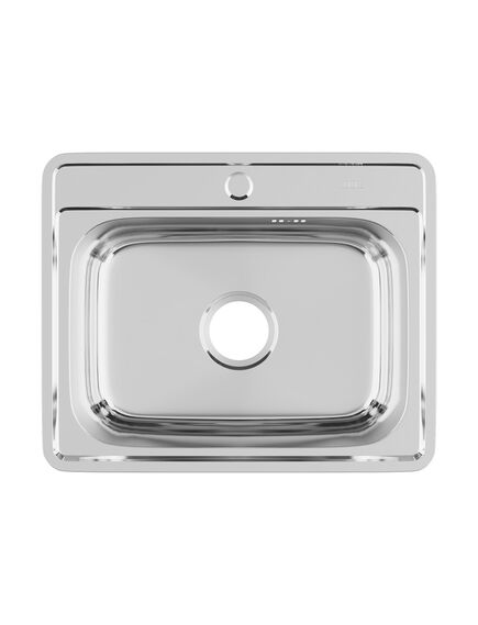 Купить Мойка Iddis Basic BAS53P0i77 530х430. нержавеющая сталь. полированная (bas53p0i77) по цене 5390 руб., в Санкт-Петебруге в интернет магазине 100-Систем, а также дургие товары IDDIS из раздела Накладные мойки и Кухонные мойки